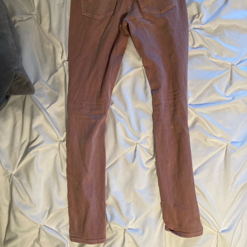 Light pink/salmon lucky brand jeans